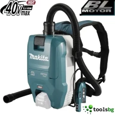 MAKITA VC 009 GZ 01 SOLO - ПРОФЕСИОНАЛНА АКУМУЛАТОРНА БЕЗЧЕТКОВА ПРАХОСМУКАЧКА ЗА НОСЕНЕ НА ГРЪБ